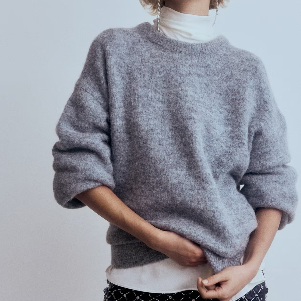 H&M Oversized Alpaca Blend Sweater